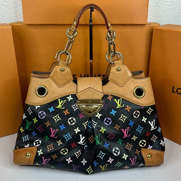 Louis Vuitton Handbags - ❤️❤️Sold❤️❤️Louis Vuitton Limited Edition Black multicolor Ursula bag